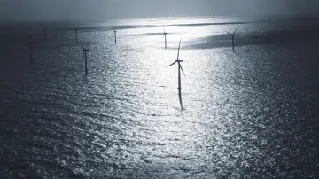 Větrná elektrárna na moři