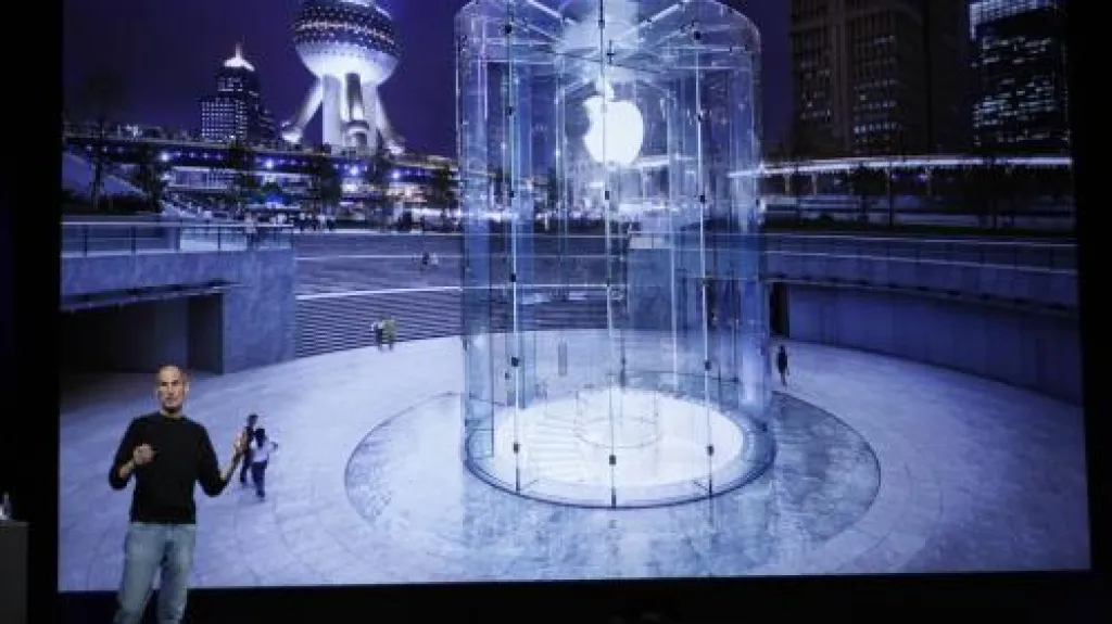 Steve Jobs na prezentaci v San Franciscu