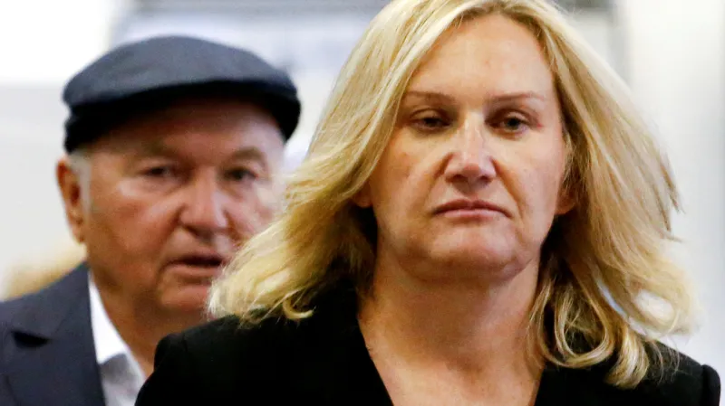 Jurij Lužkov a Jelena Baturinová