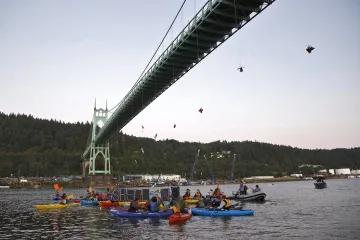 Americká policie ukončila akci Greenpeace v Portlandu