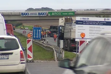 Dlouhé týdny kolon u Vyškova končí. Dálnice má zase dva pruhy