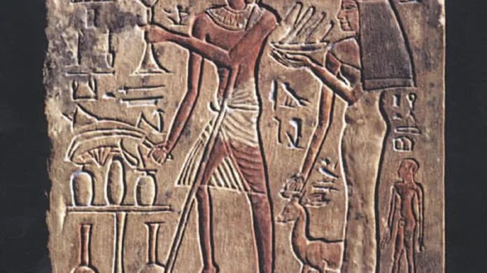 Egyptské stéla ukazuje, že tato nemoc existovala už ve starověku