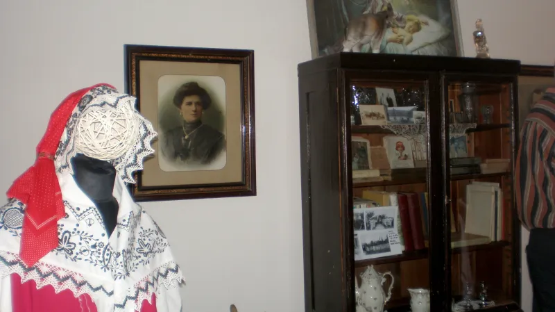 Z vesnického muzea v Košticích