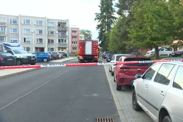 V Toužimi na Karlovarsku výbuch neznámé látky zranil dva lidi