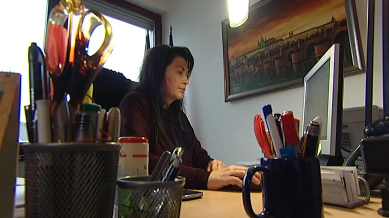 Kandidátka na prezidenta Jana Bobošíková