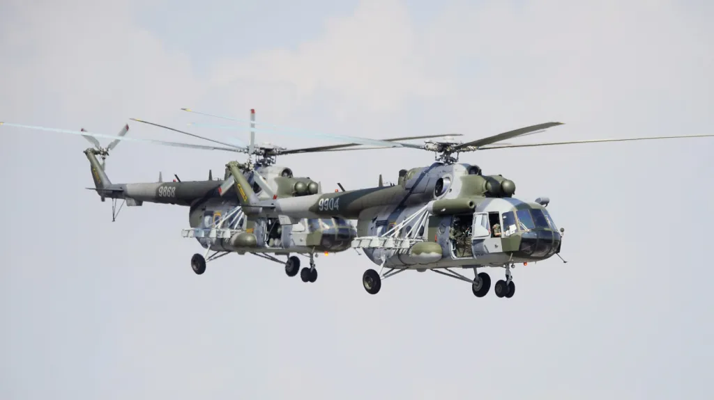 Vrtulníky Mil Mi-171 Š Armády ČR