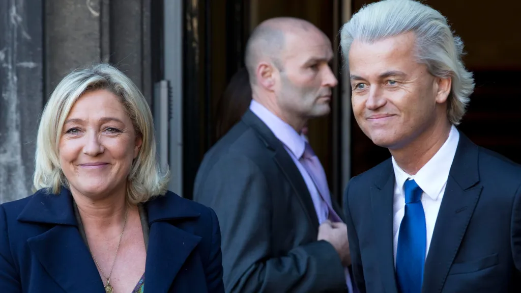Marine Le Penová a Geert Wilders