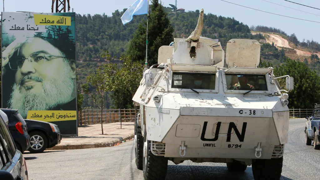 Mírové síly OSN dorazily na libanonsko-izraelskou hranici