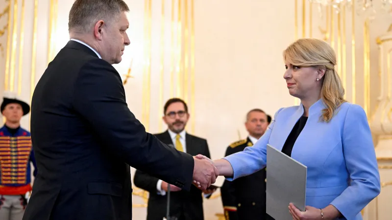 Zuzana Čaputová jmenuje vládu Roberta Fica