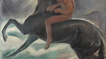 Benno Berneis / Jezdec u moře, 1913