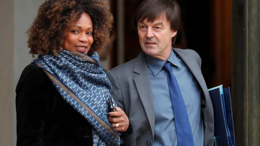 Laura Flesselová a Nicolas Hulot
