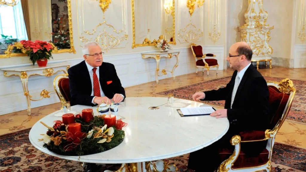 Václav Klaus a Jan Punčochář