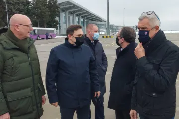 Lipavský přicestoval na Donbas. Chtěl vidět, co zažívá Ukrajina, „na jejíchž hranicích se srocuje cizí armáda“