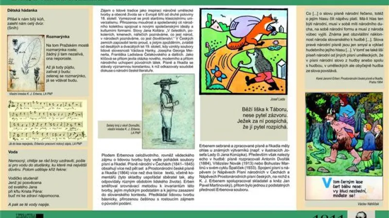 Výstava o K. J. Erbenovi v projektu Literatura ke stažení