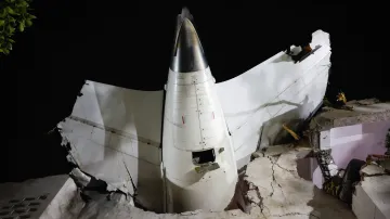 Zřícený letoun společnosti Air India v Ahmadábádu