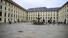 Nádvoří Pražského hradu