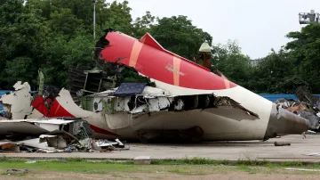 Trosky letadla společnosti Air India