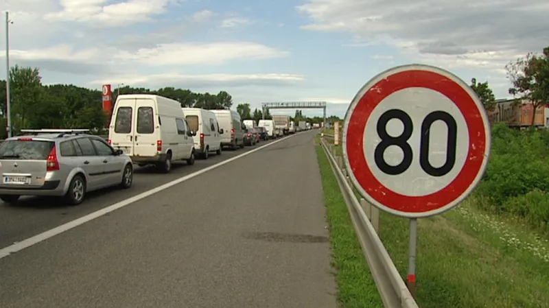 Omezení na dálnici
