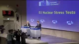 Brífink eurokomisaře Oettingera k výsledkům testů jaderných elektráren