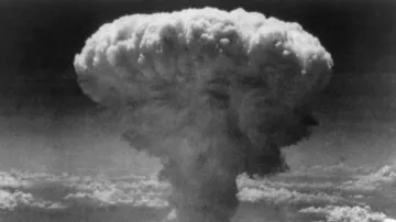 Atomový hřib nad Nagasaki