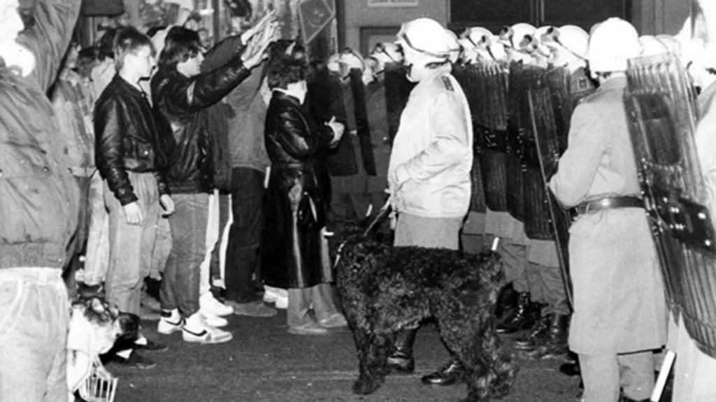 Demonstrace v Teplicích roku 1989