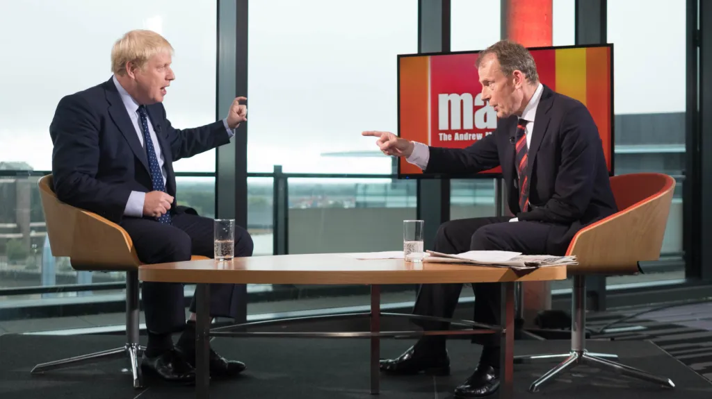 Boris Johnson v rozhovoru pro BBC
