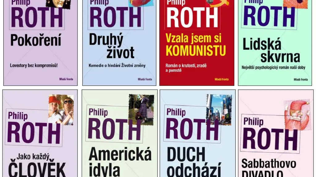 České překlady knih Philipa Rotha
