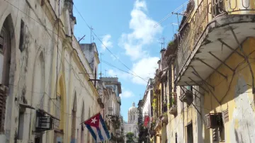 Typická ulička v Havaně