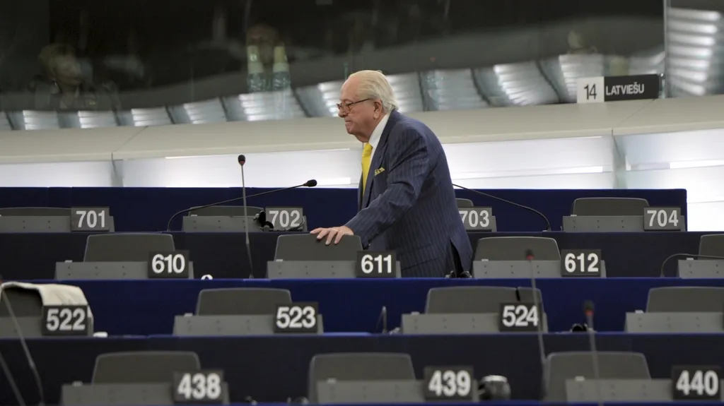 Jean-Marie Le Pen v Evropském parlamentu