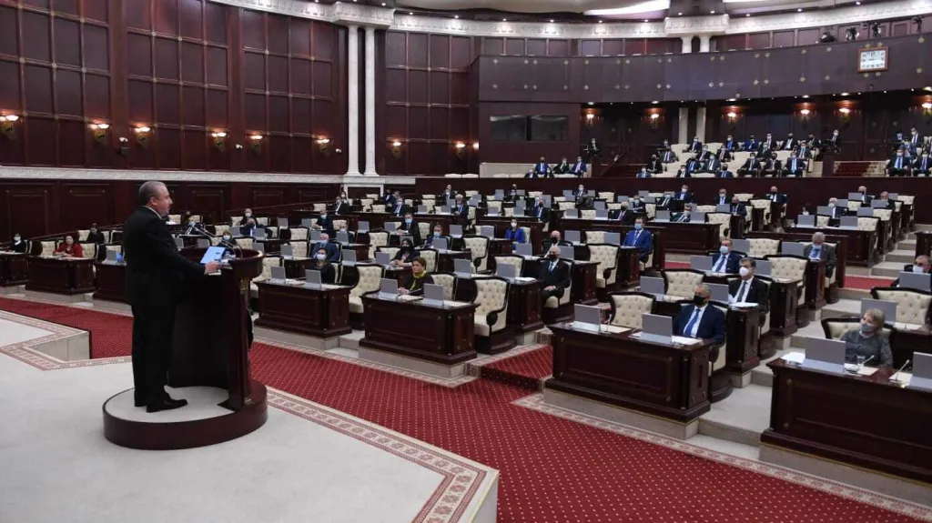 Parlament v ázerbájdžánském Baku