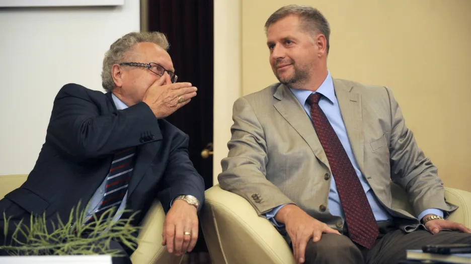 Jan Veleba a Petr Bendl