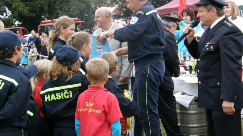 Den hasičů a záchranářů v Trhovém Štěpánově