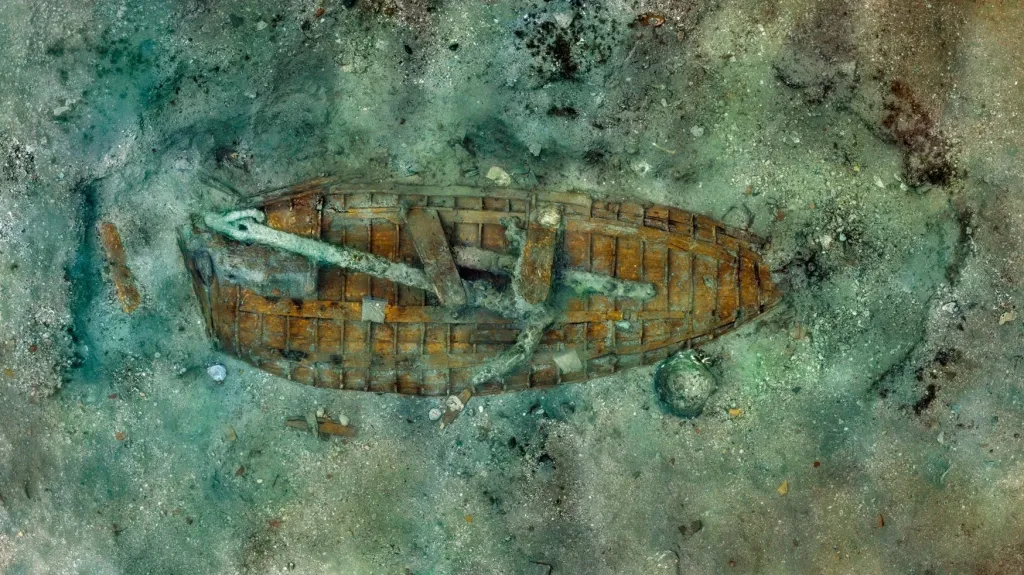 Vrak egyptské lodi