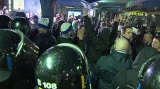 Fanoušci Baníku Ostrava míří po prohraném zápase zpět domu