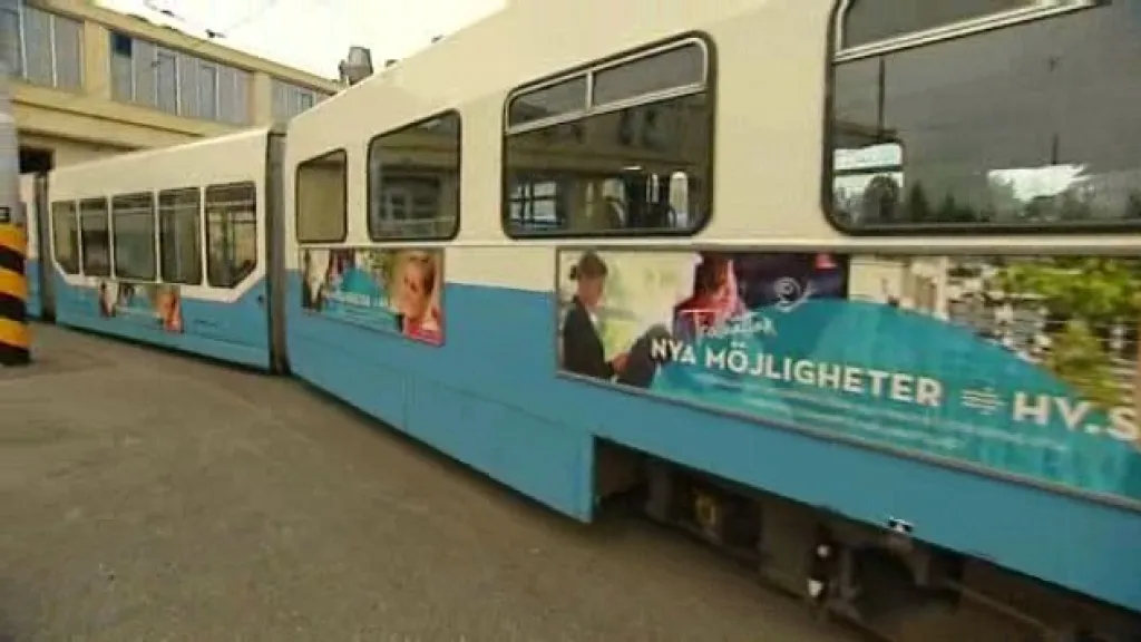 Švédské tramvaje v Ostravě