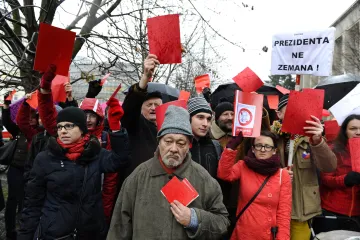 Zeman na jižní Moravě: Brňané mu znovu vystavili červenou kartu
