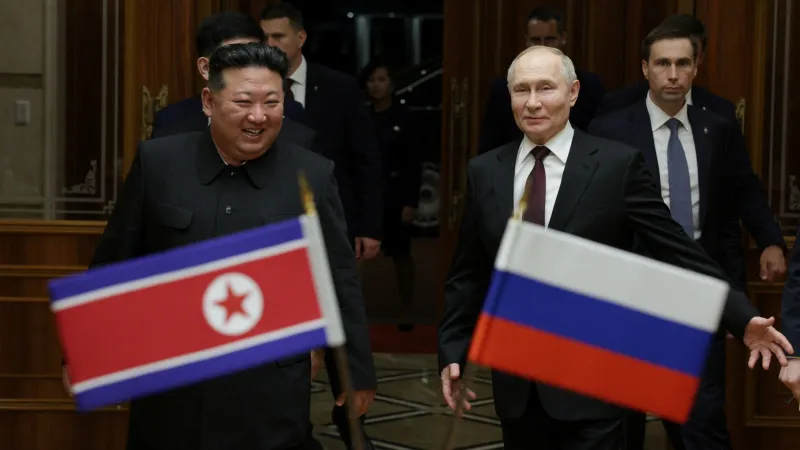 Ruský vůdce Vladimir Putin navštívil Severní Koreu