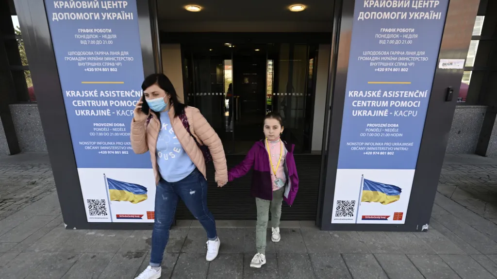 Pražské asistenční centrum pro ukrajinské uprchlíky