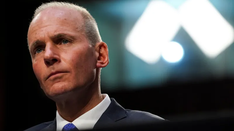 Šéf Boeingu Dennis Muilenburg, který nezvládl krizi kolem strojů 737 MAX