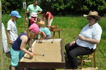 Dětský den ve skanzenu v Březně u Loun