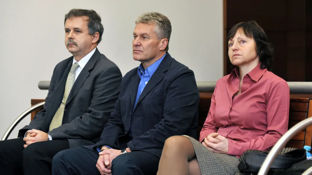 Zdeněk Kračmar, Petr Patrman a Jindřiška Máchová - archivní snímek z roku 2011