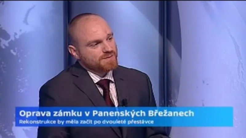 Rozhovor s Pavlem Pavlasem o opravách zámku v Panenských Břežanech