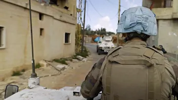 Modré přilby na jihu Libanonu