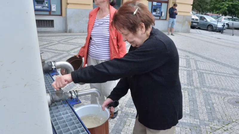 Cisterna s pitnou vodou v Dejvicích