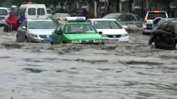 Záplavy v severní Číně