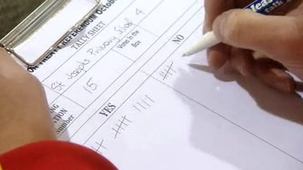 Sčítání hlasů v Irsku