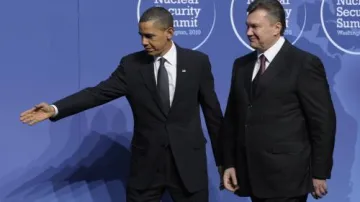 Barack Obama a Viktor Janukovyč
