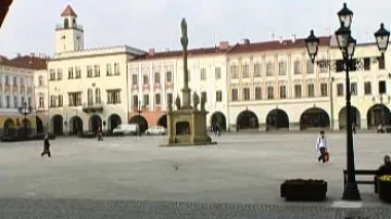 Masarykovo náměstí v Novém Jičíně