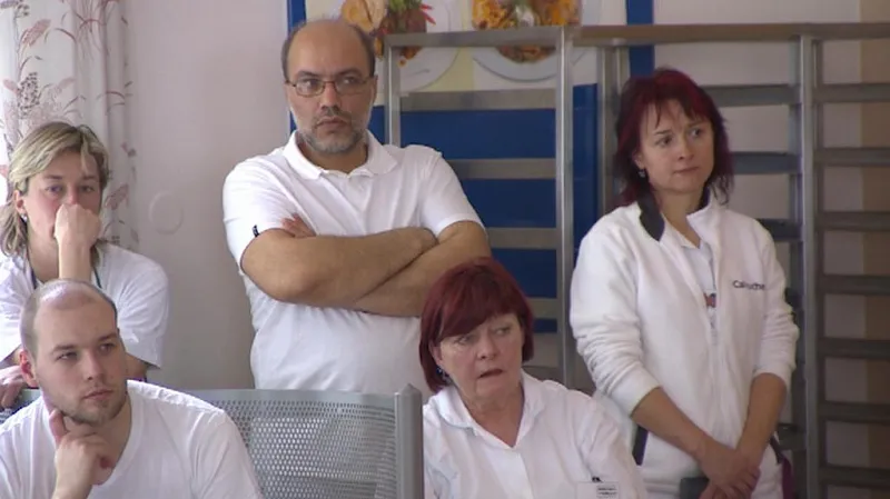 Zaměstnanci semilské nemocnice