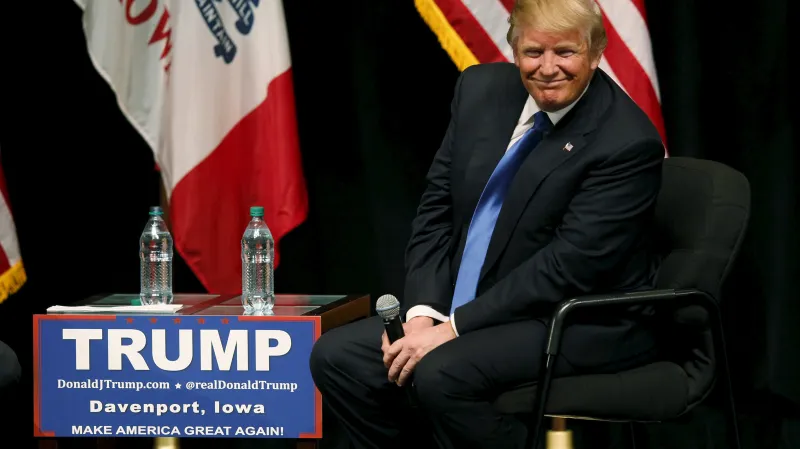 Miliardář a republikánský kandidát Donald Trump